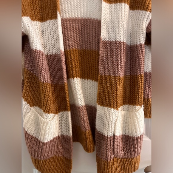 Dreamers long cardigan colorful. - Picture 3 of 6